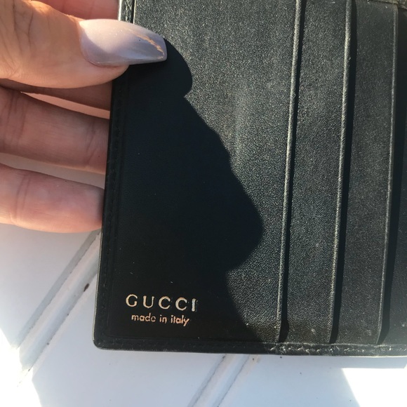 Gucci Unisex Leather Wallet - Picture 6 of 7